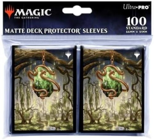 Ultra PRO - Modern Horizons 3 100ct Deck Protector Sleeves Green for Magic: The Gathering, Protective Premium Collectible Trading Card Sleeve Game Accessory