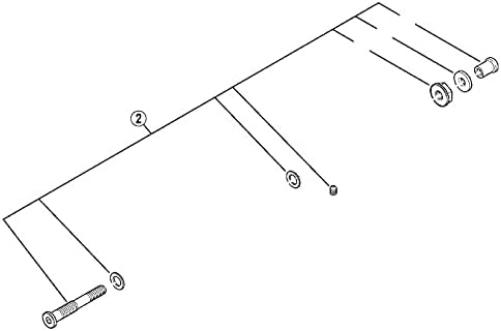 Shimano FC-T781 chain guard and screw for 44T