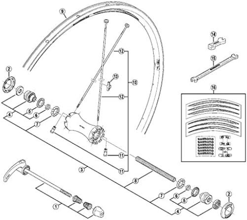 Shimano RD-RX815 outer plate assembly