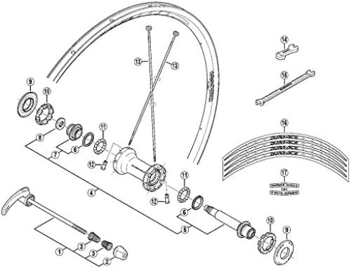 Shimano RD-M5120 right outer plate assembly, SGS-type