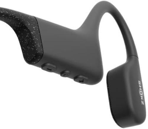 SHOKZ OpenSwim Swimming MP3 Bone Conduction Headphones【No Bluetooth】(Black Diamond)