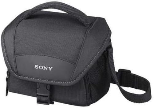 Sony LCSU11 Soft Carrying Case for Camcorders, Alpha, NEX Cameras - Black Single