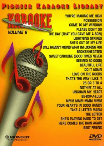 Karaoke / 25 Song Karaoke Library 6