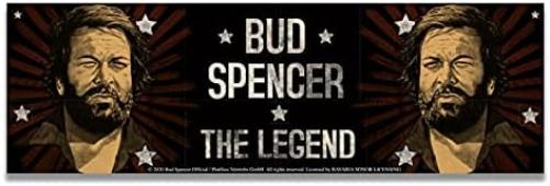 Blechwarenfabrik Braunschweig Bud Spencer The Legend Becher aus Emaille Mehrfarbig 0,5L, Maße: 9cm x 9cm, EBB03, 1 Stück (1er Pack