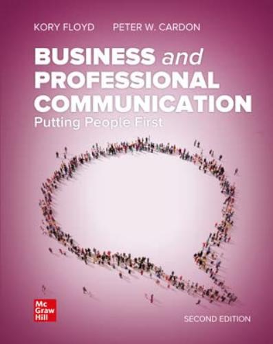 Loose Leaf Edition for Business and Professional Communication