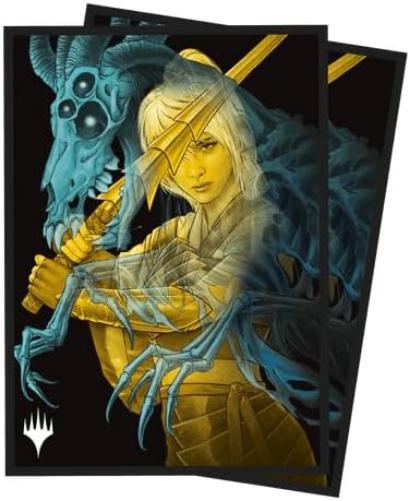 Ultra PRO - Duskmourn 100ct Deck Protector Sleeves Alt Art Key Character Mythic 1 for Magic: The Gathering