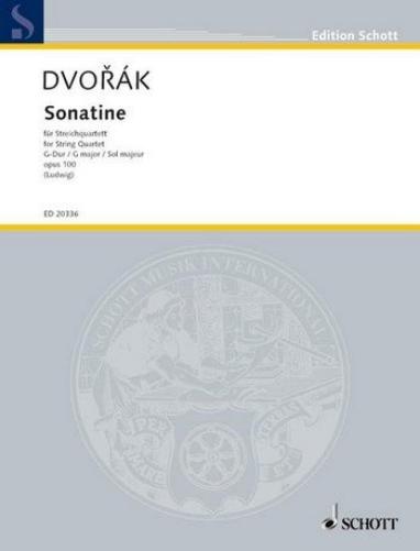 Antonín Dvorák: Sonatine in G major, Op.100 for String Quartet