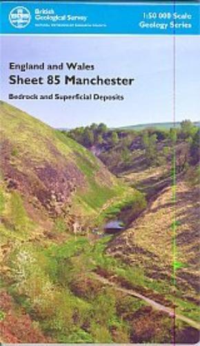 Manchester Sheet 85 (Bedrock & Superficial Deposits) 1:50 000 scale geology map sheet 85 (England and Wales