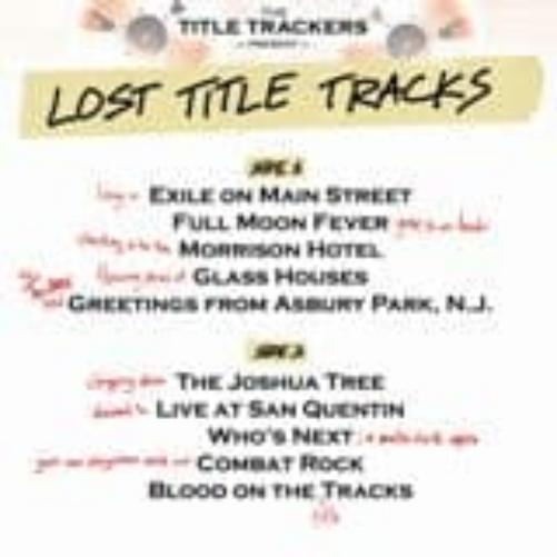 Lost Title Tracks