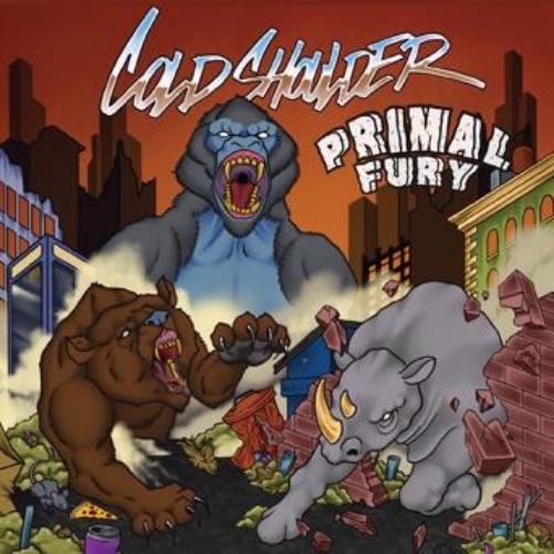 Primal Fury (Oxblood/Cyan Splatter)