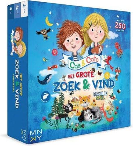 Rebo Publishers - Cas & Cato - Het Grote Zoek & Vind Familiespel