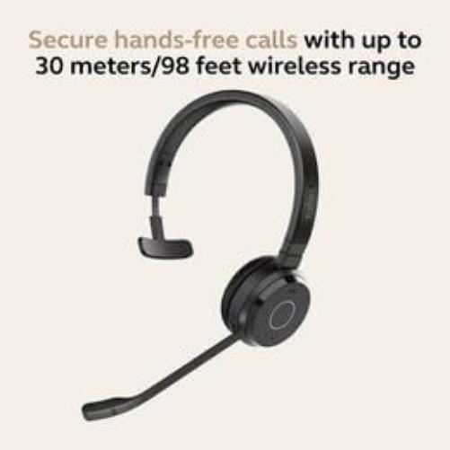 Jabra Evolve 65 TE Link MS Mono Stand Wireless Kopfhörer