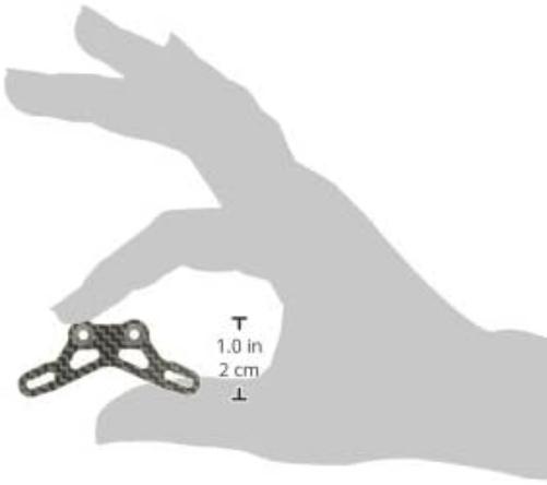 Tamiya 54762 M-07 Concept Carbon Damper Stay (Rear) (M07