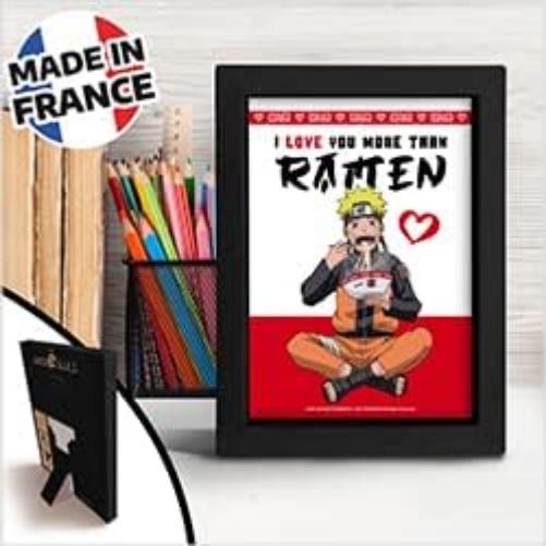 Quadro Naruto I Love You More Than Ramen