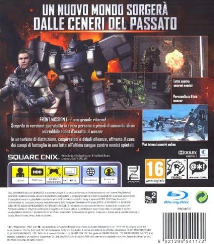 Front Mission Evolved PlayStation 3