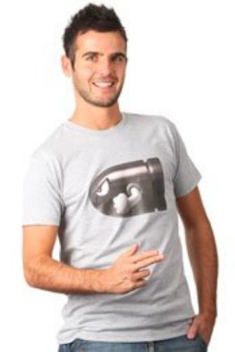 T-Shirt Super Mario Proiettile Xxl
