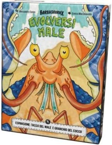 Generico MS Edizioni - Barbascurax - Evolversi Male Gioco da Tavolo Italiano Espansione (Tasso del Male e Granchio del Cocco
