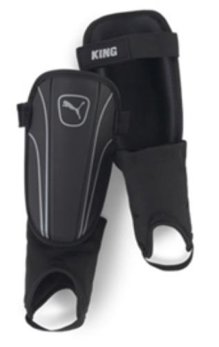 Puma King Shin & Ankle Guards Small Black Small Black