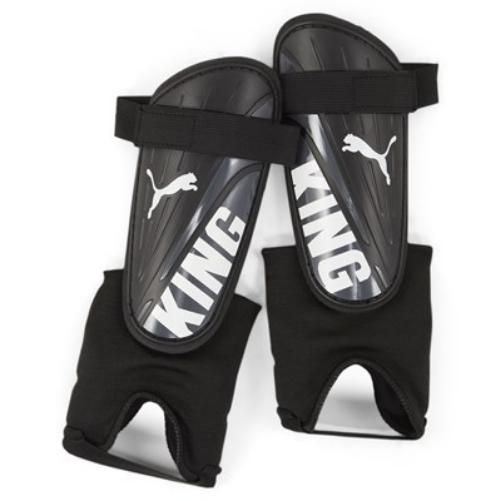 Puma King Ankle Shin Guard Large Black/White Large Black/White
