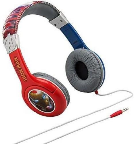 Captain america CA-140CW - Cuffie Ironman, Colore: Blu/Rosso