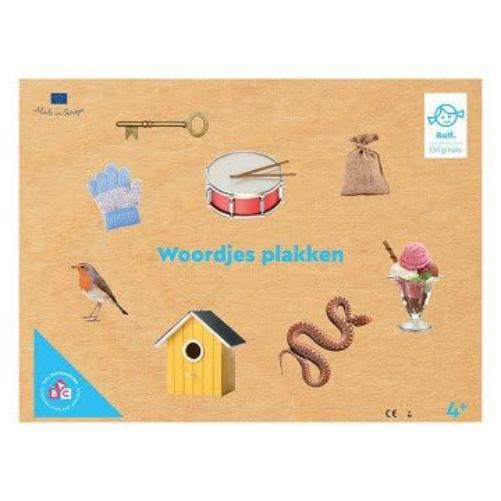 Rolf - Rolf Originals - Woorden Plakken Taalspel in Houten box