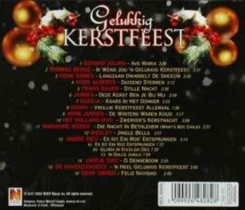 Kerst-Gelukkig Kerstfeest