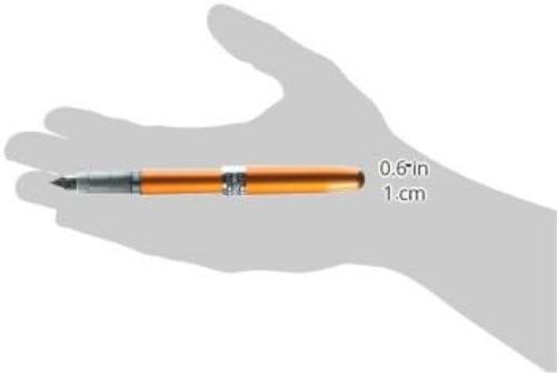 Platinum Plaisir Fountain Pen Pgb-1000 Nova Orange Medium