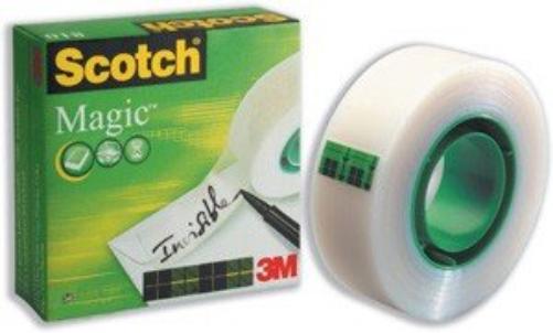 Scotch Magic Ruban adhésif 25 mm x 66 m