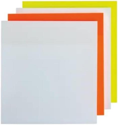 Q-Connect Clear Notes 76x76mm Semi-Transparent Assorted (Pack of 4