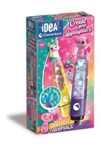 CLEMENTONI Mini fabryka markerów Magiczne zwierzęta 18167