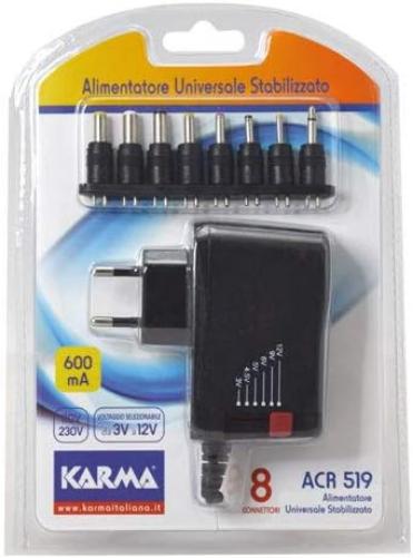 Karma Italiana ACR 519 Adattatore e invertitore Interno Nero