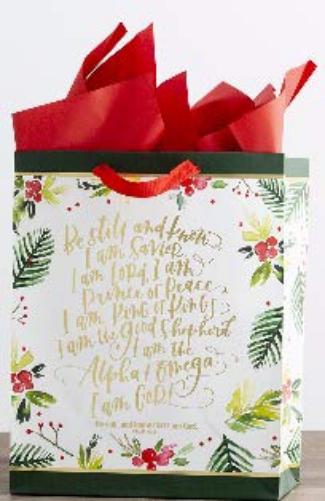 Day Spring Cards Gift Bag-Specialty-Be Still-Psalm 46:10-Medium