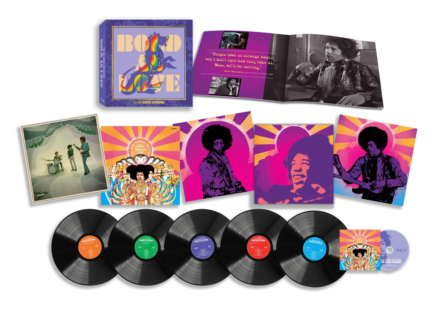 Bold As Love (Box Set)