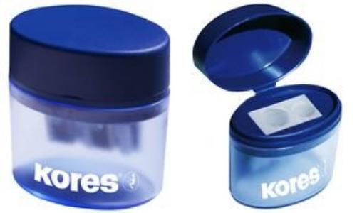 Kores - Double Pencil Sharpener - Assorted (735800)