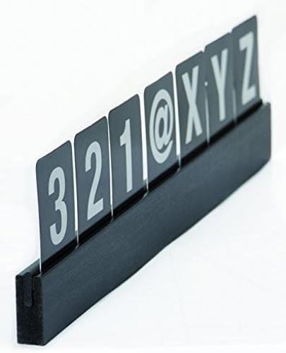 Securit Buchstabenleiste LETTER SHELF