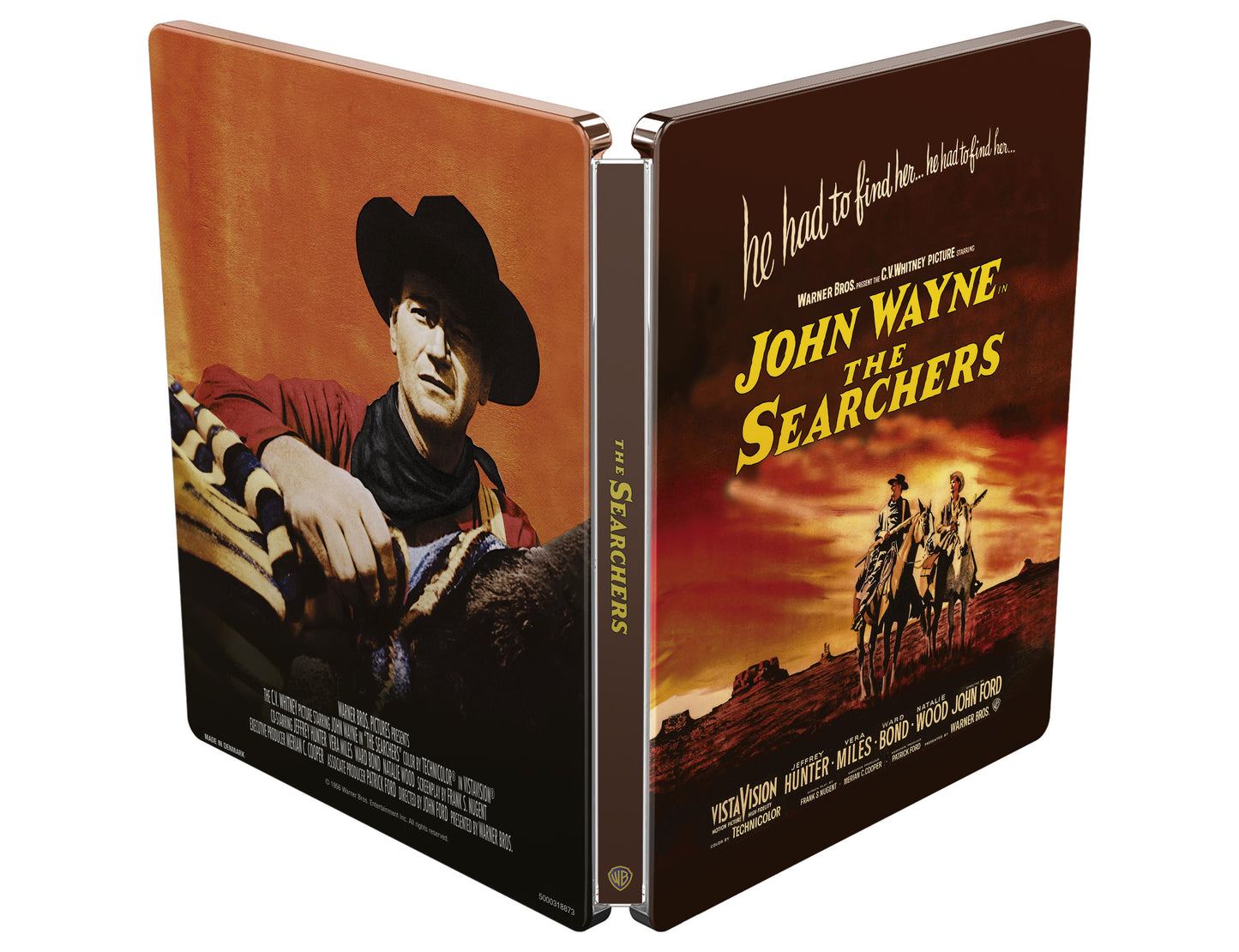 The Searchers Limited Edition 4K UHD Steelbook