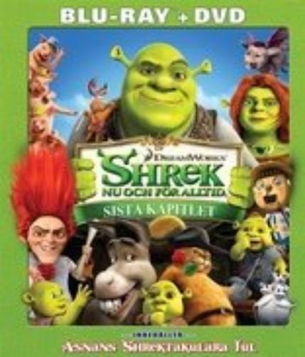 Shrek Forever After Blu-Ray+Dvd (Danish Import