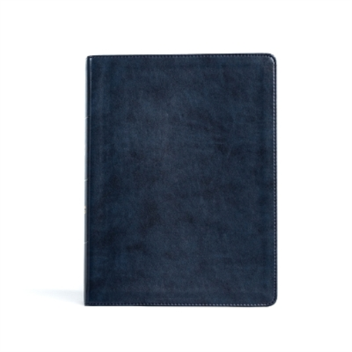 CSB Verse-by-Verse Reference Bible, Navy LeatherTouch