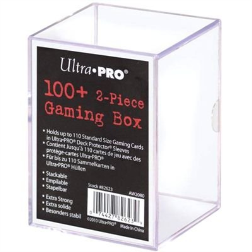 Ultra Pro UPR82623 2 Piece Storage Gaming Box, Cream