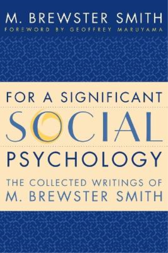 For a Significant Social Psychology