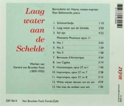 Gerard H.G. Von Brucken Fock, Bernadette Ter Heyne, Rien Balkenende - Laag Water Aan De Schelde (CD)