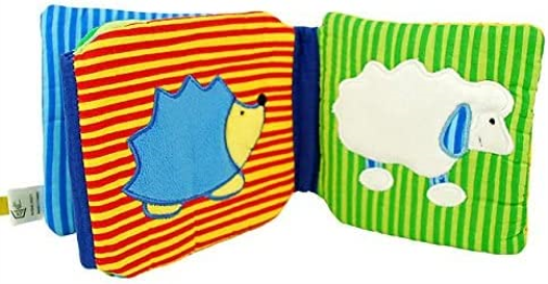 Cause Picture Book with Rattle/ Squeaker and Crackling Foil