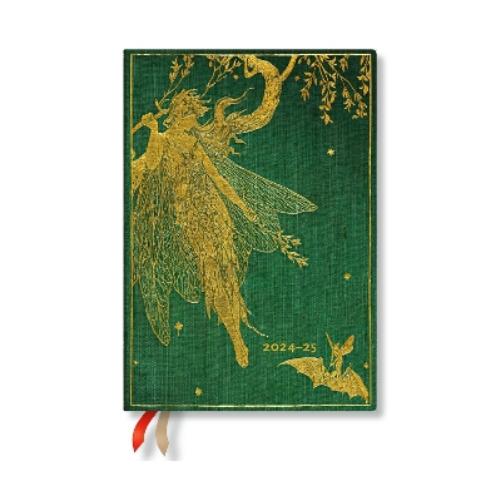Olive Fairy (Lang’s Fairy Books) Midi 18-month Horizontal Softcover Flexi Dayplanner 2025 (Elastic Band Closure)