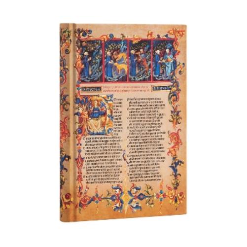 Inferno Midi Lined Hardcover Journal (Elastic Band Closure)