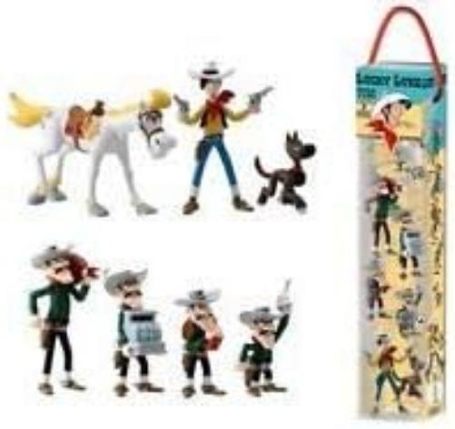 Plastoy SAS 70387 - Lucky Luke - Tube (7 Figuren
