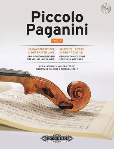Piccolo Paganini For Violin & Piano Vol