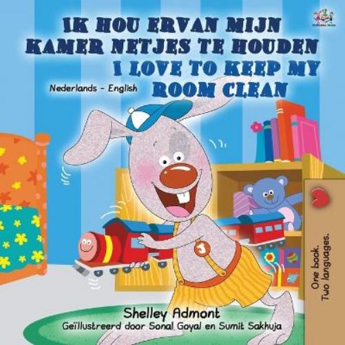 I Love to Keep My Room Clean (Dutch English Bilingual Children's Book) (Dutch English Bilingual Collection