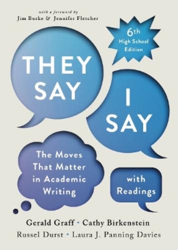 "They Say / I Say" with Readings