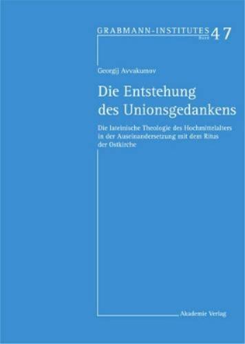 Die Entstehung des Unionsgedankens