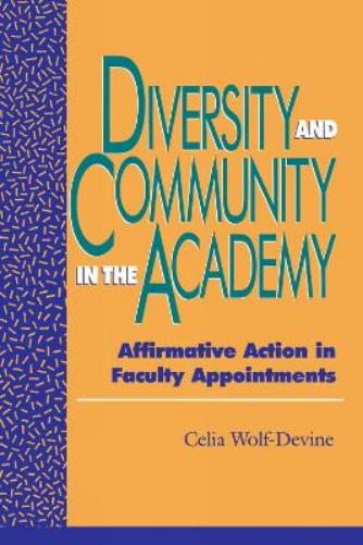 Diversity and Community in the Academy
